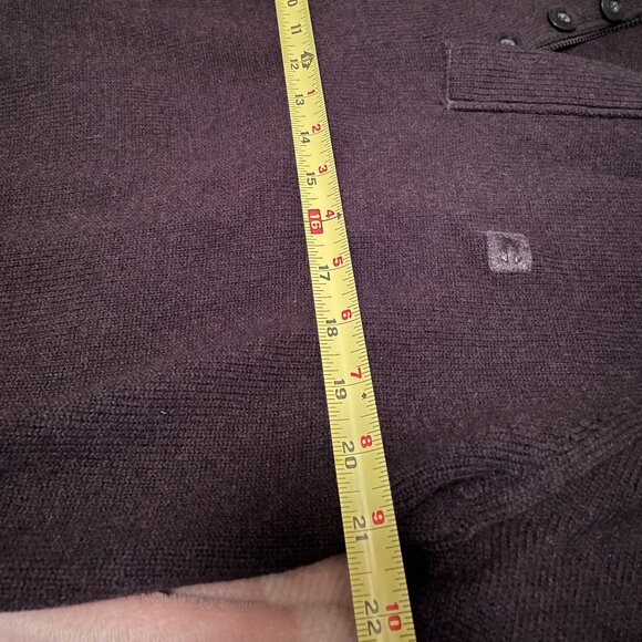 VINTAGE Men's Lambswool Knit Sweater Pullover. PRISTINE Camel Active / Dornbush - Picture 15 of 15